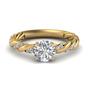 round-cut-twisted-vine-engagement-ring-in-yellow-gold-FD9127ROR-NL-YG